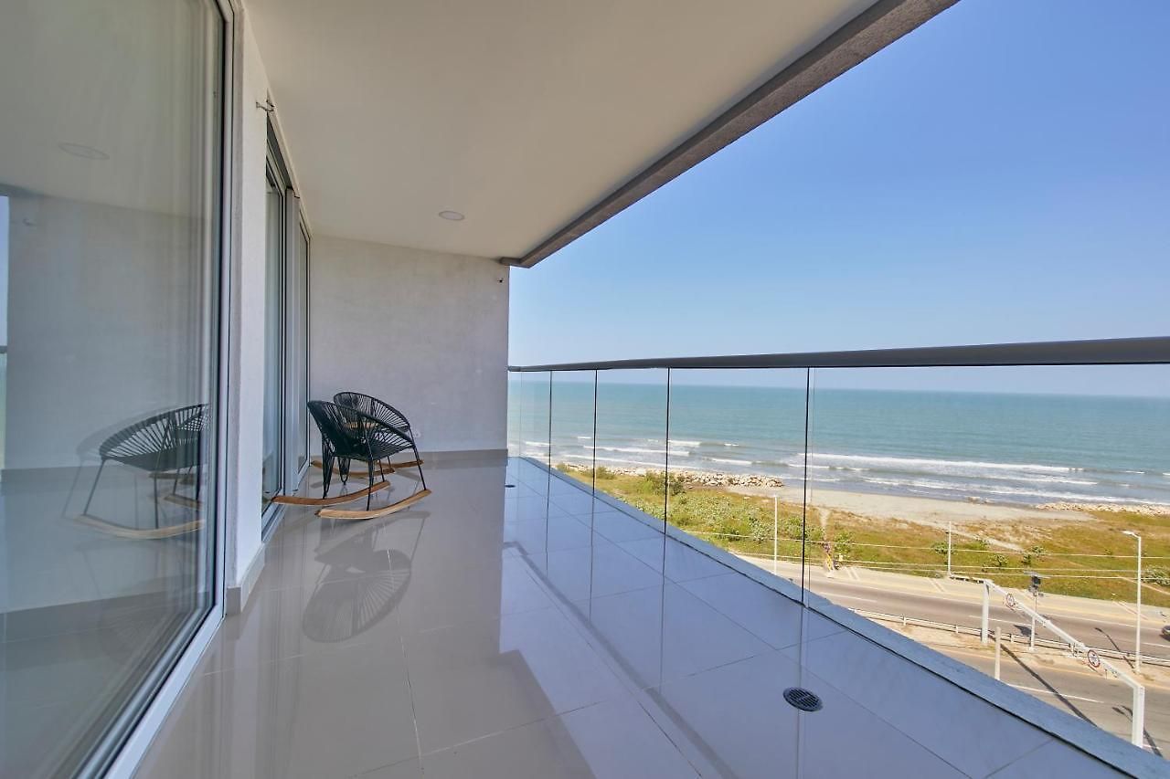 Artsy Oceanview W Incredible Rooftop Pool Apartamento Cartagena