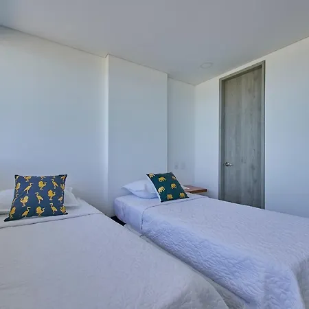 Artsy Oceanview W Incredible Rooftop Pool Apartamento Cartagena